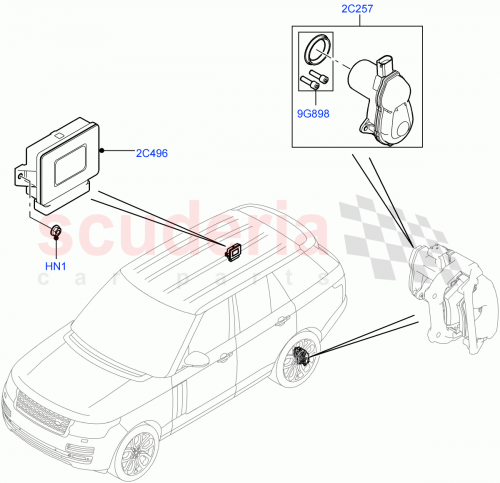 Part Diagram for Land Rover LR101976