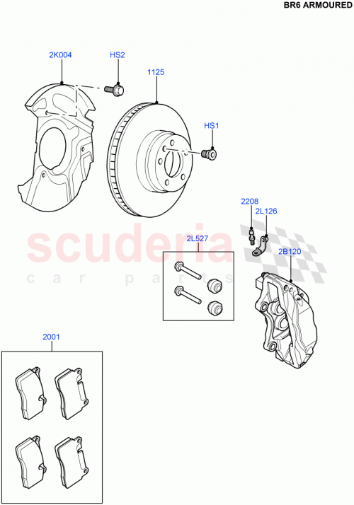 Part Diagram for Land Rover LR012992