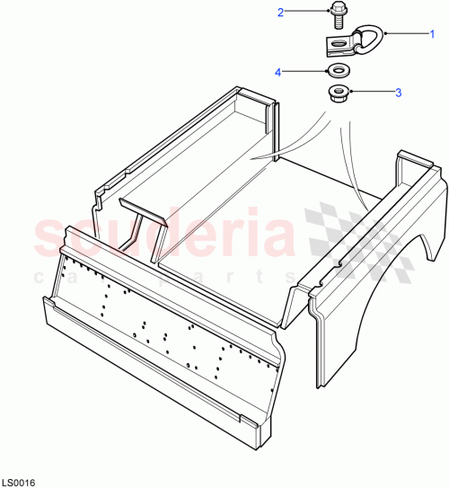 Part Diagram for Land Rover EOZ100000