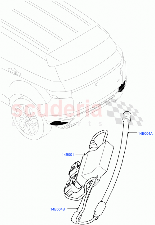 Part Diagram for Land Rover LR072279