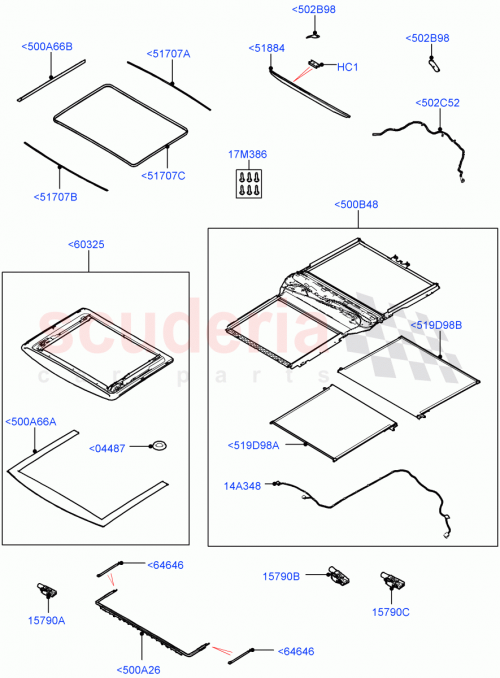 Part Diagram for Land Rover LR159170