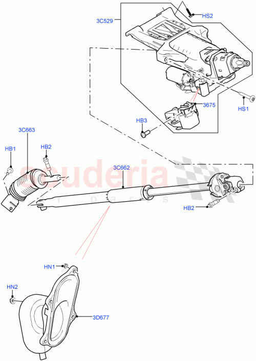 Part Diagram for Land Rover LR033647
