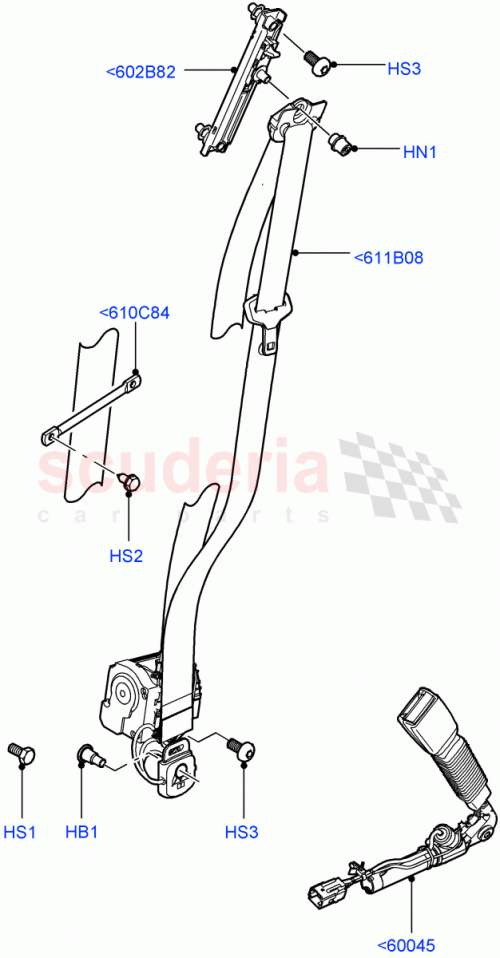 Part Diagram for Land Rover LR011172