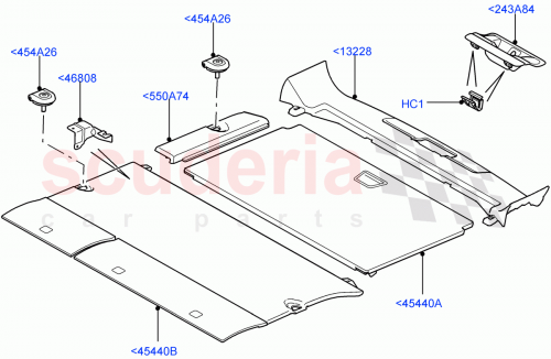 Part Diagram for Land Rover LR016822