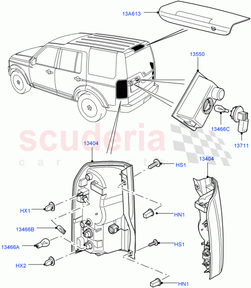 Part Diagram for Land Rover LR029623