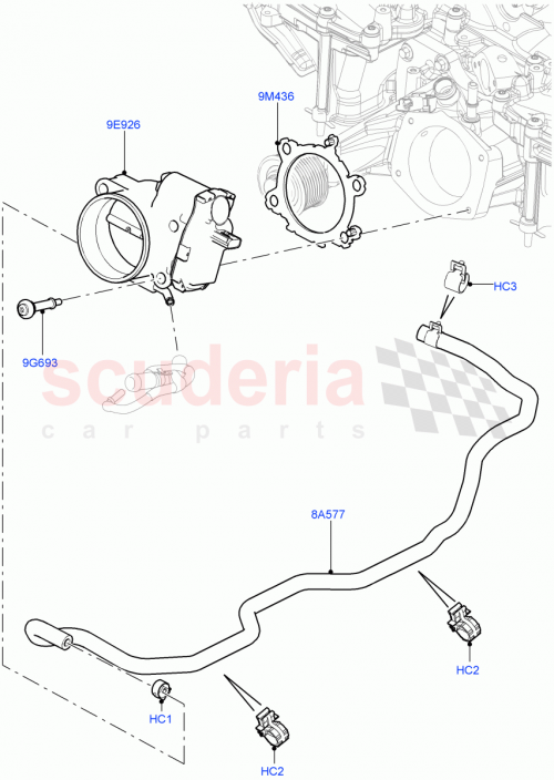 Part Diagram for Land Rover LR041866