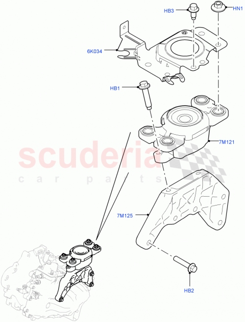 Part Diagram for Land Rover LR072120