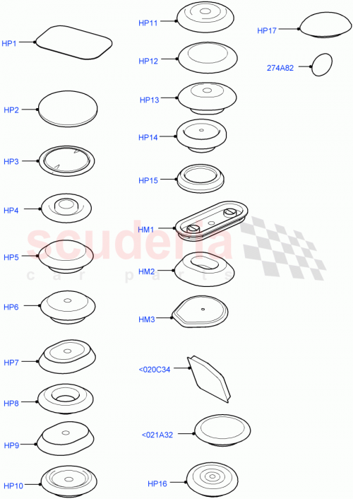 Part Diagram for Land Rover LR068408