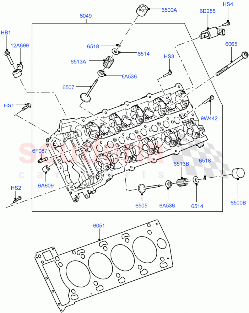 Part Diagram for Land Rover LR007801