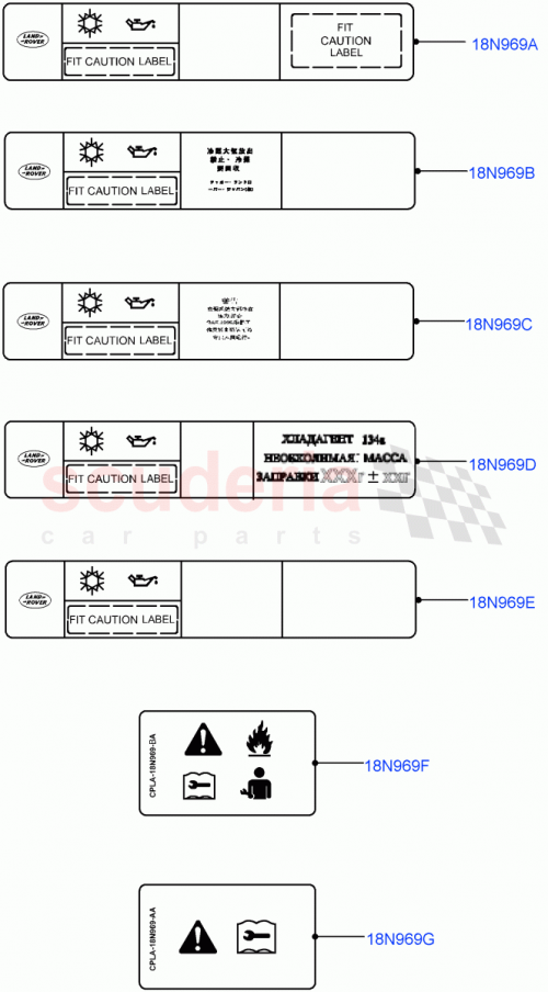 Part Diagram for Land Rover LR095391