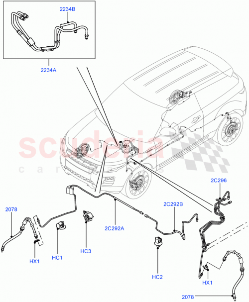 Part Diagram for Land Rover LR026223
