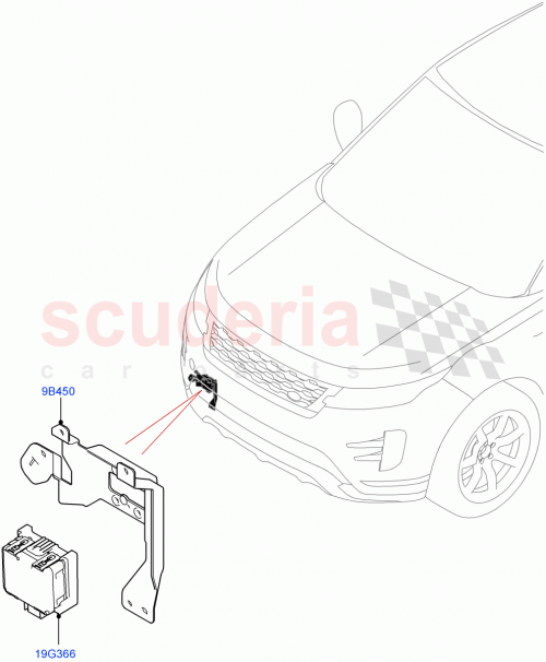 Part Diagram for Land Rover LR139887