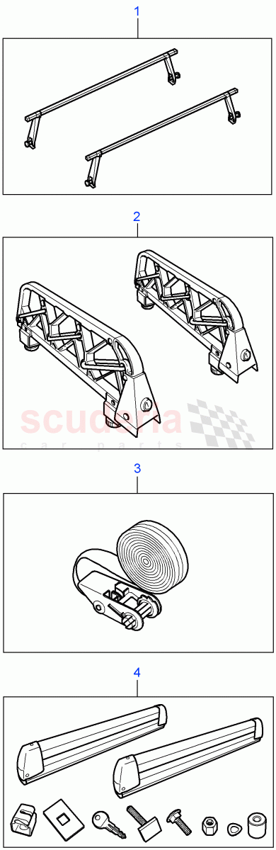 Part Diagram for Land Rover CAN500020