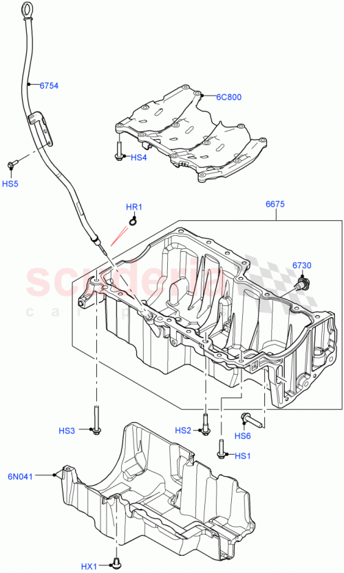 Part Diagram for Land Rover LR145023
