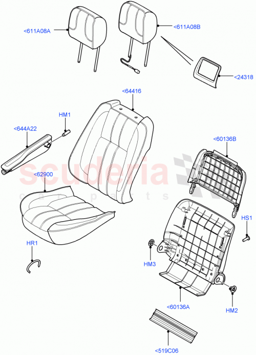 Part Diagram for Land Rover LR032437