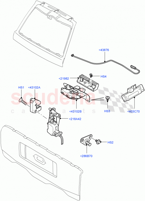 Part Diagram for Land Rover FQQ000020