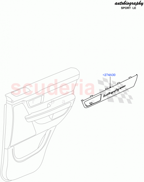 Part Diagram for Land Rover LR030415