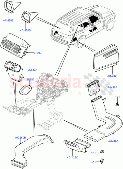 Part Diagram for Land Rover JBD500430MVM