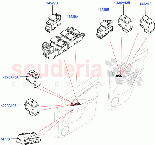 Part Diagram for Land Rover LR155849