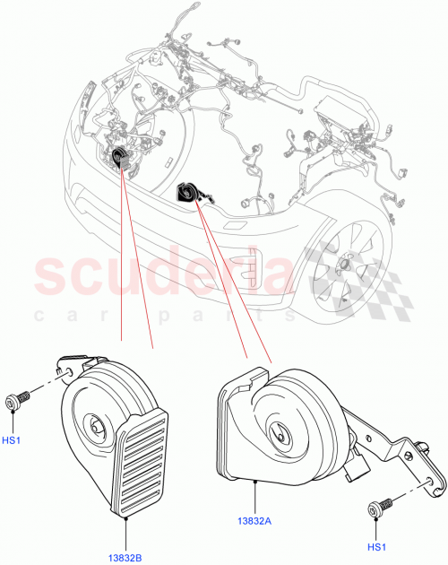 Part Diagram for Land Rover LR113191