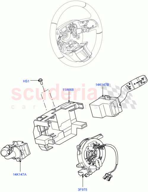 Part Diagram for Land Rover LR024625