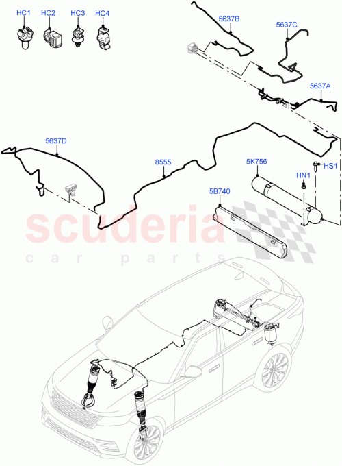 Part Diagram for Land Rover LR090676