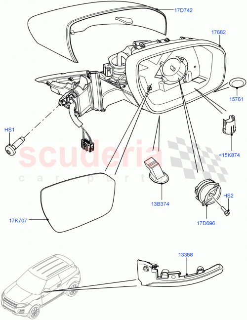 Part Diagram for Land Rover LR093158