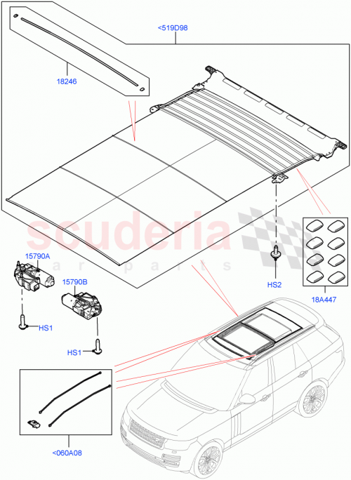 Part Diagram for Land Rover LR052571