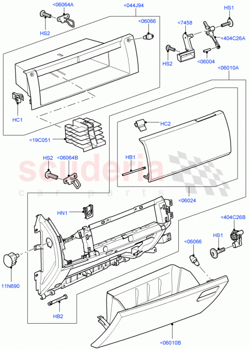 Part Diagram for Land Rover LR041029