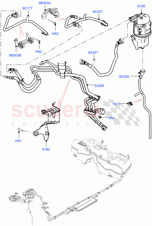 Part Diagram for Land Rover LR141319