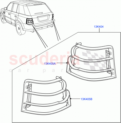 Part Diagram for Land Rover VUB503390