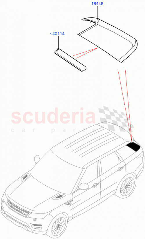 Part Diagram for Land Rover LR111670