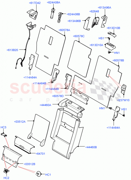 Part Diagram for Land Rover LR080148
