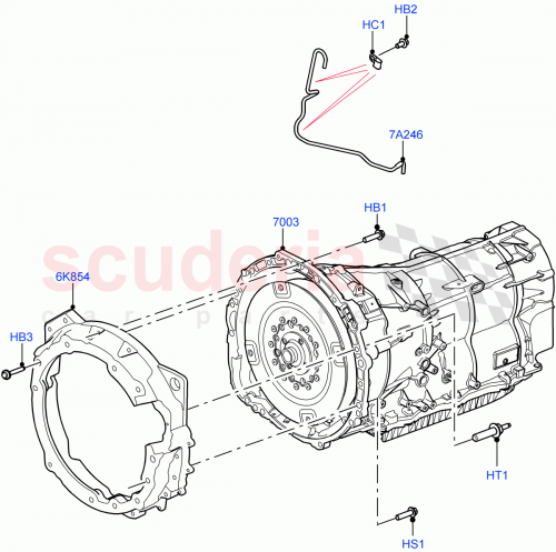 Part Diagram for Land Rover LR057523