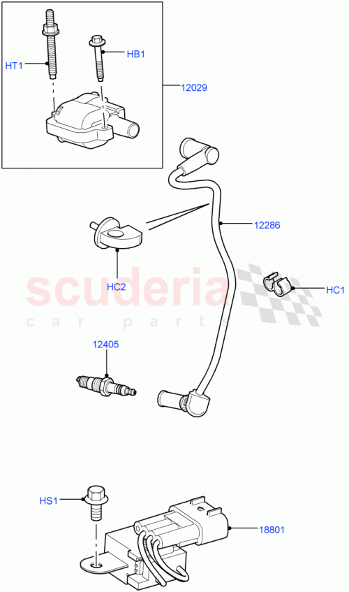 Part Diagram for Land Rover NEC500091