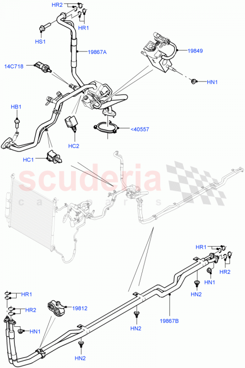 Part Diagram for Land Rover LR101280