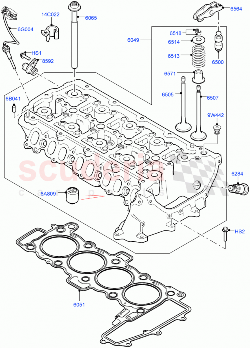 Part Diagram for Land Rover LR118397