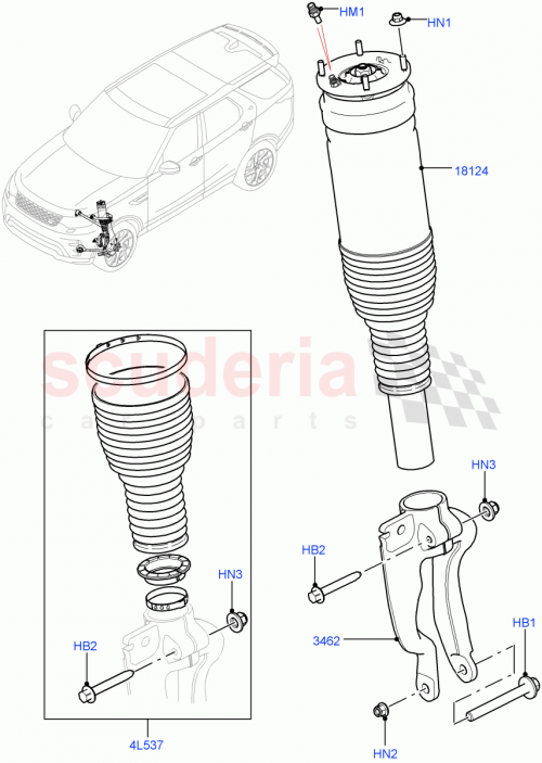 Part Diagram for Land Rover LR142074