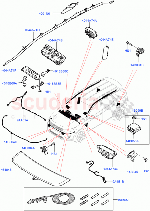 Part Diagram for Land Rover LR059791