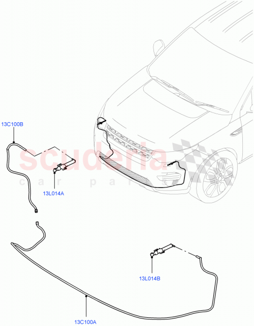 Part Diagram for Land Rover LR061217
