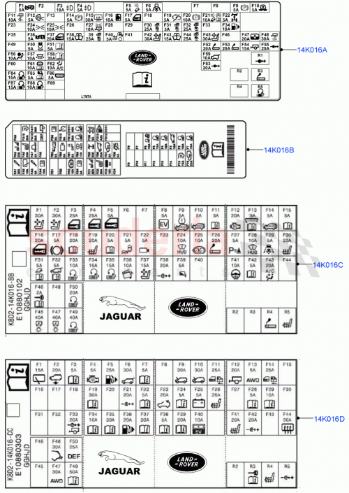 Part Diagram for Land Rover LR086421