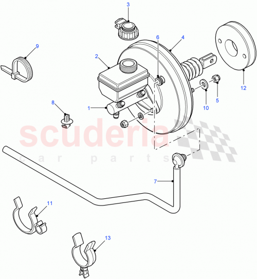Part Diagram for Land Rover LR016779