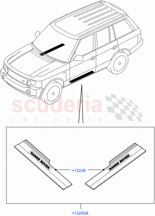 Part Diagram for Land Rover VPLMV0063