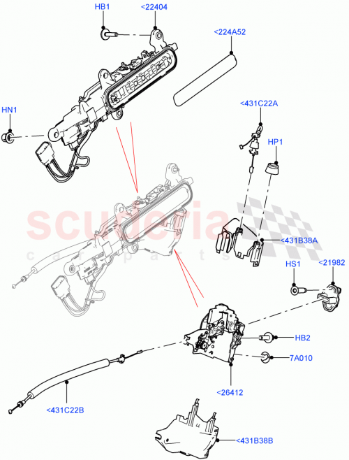 Part Diagram for Land Rover LR115194