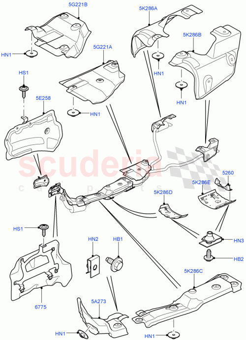 Part Diagram for Land Rover LR007464