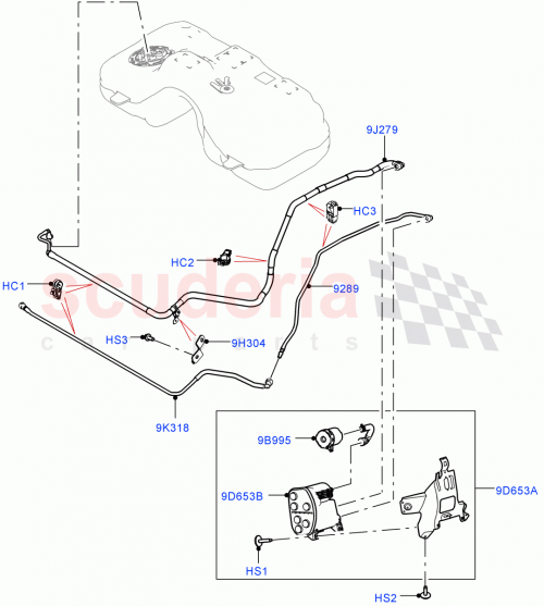 Part Diagram for Land Rover LR143256
