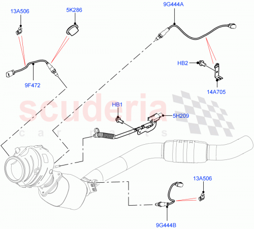 Part Diagram for Land Rover LR125299