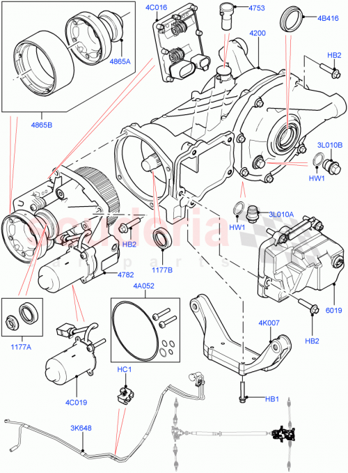 Part Diagram for Land Rover LR060388