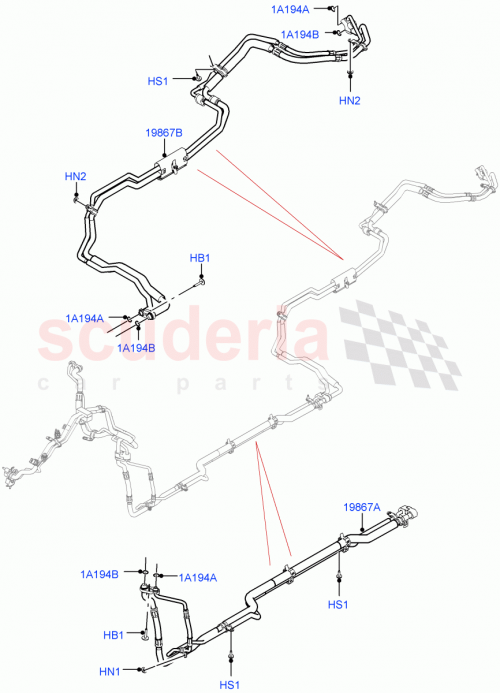 Part Diagram for Land Rover LR157780