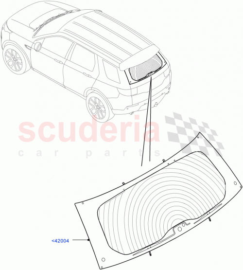 Part Diagram for Land Rover LR058515